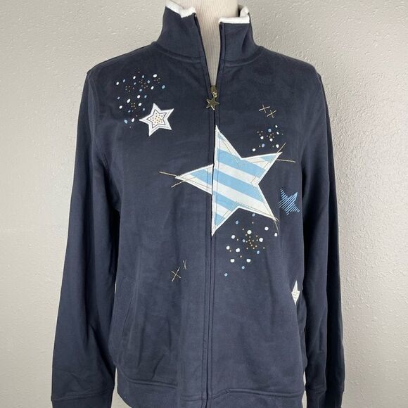 NWT Koret Full Zip Starry Jacket Size M - Picture 1 of 5